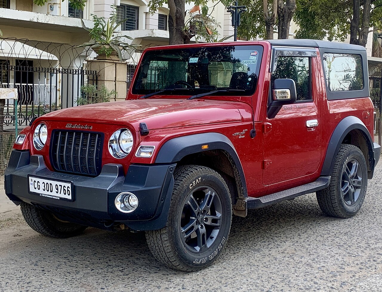 Mahindra Thar variants